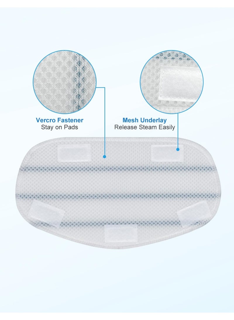 Steam Mop Pads Compatible with PurSteam ThermaPro 10-in-1 and ThermaPro 211 Steam Mop Cleaner Microfiber Pur steam Mop Replacement Pads Washable Reusable Steam Mop Pads for Steamer Floor Cleaning - Image 5
